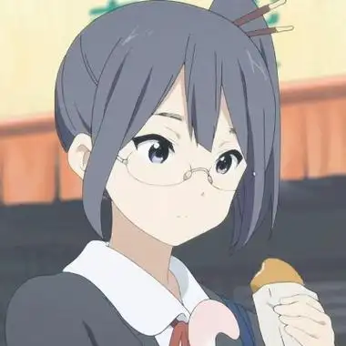 眼镜气质女漫画头像 高清好看戴眼镜的动漫qq头像女图片_女生头像_美