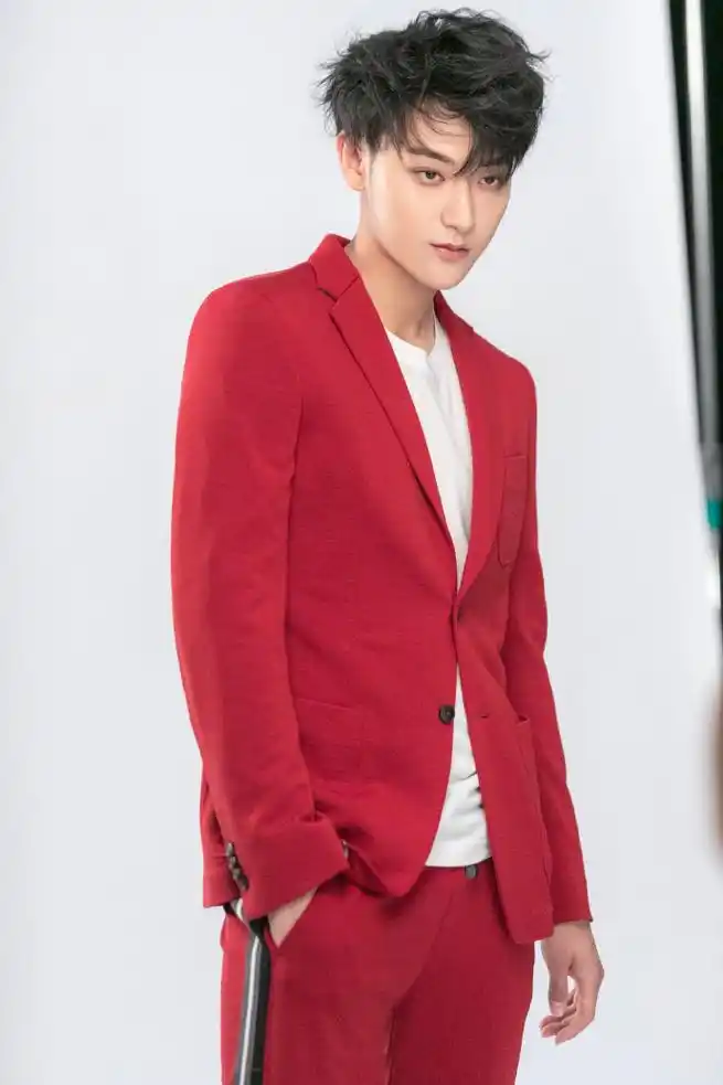 高清山东省青岛男明星黄子韬酷帅工装写真图片图片