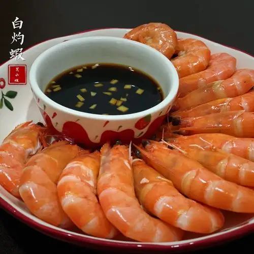 白灼虾的做法