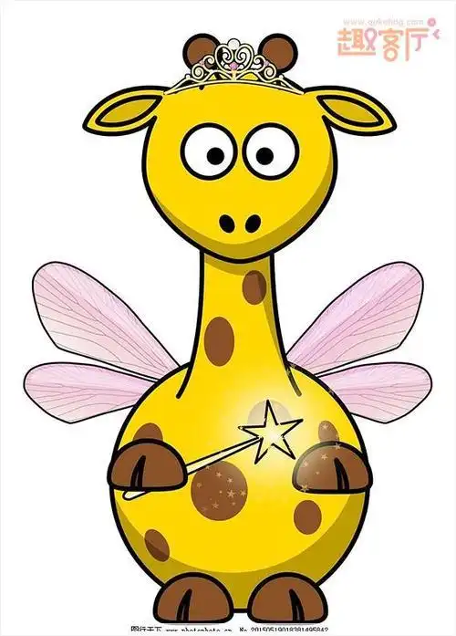 线条卡通漫画临摹手绘q版动物形象设计参考简笔画线稿卡通动漫简笔画