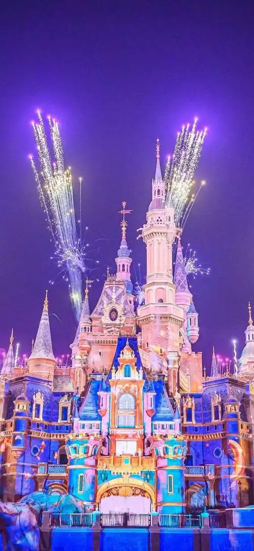 壁纸心动不已的迪士尼烟花壁纸