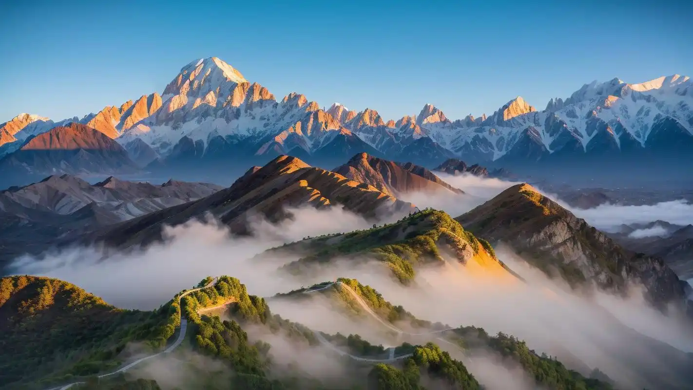 好运山水壁纸,美景带来好心情99