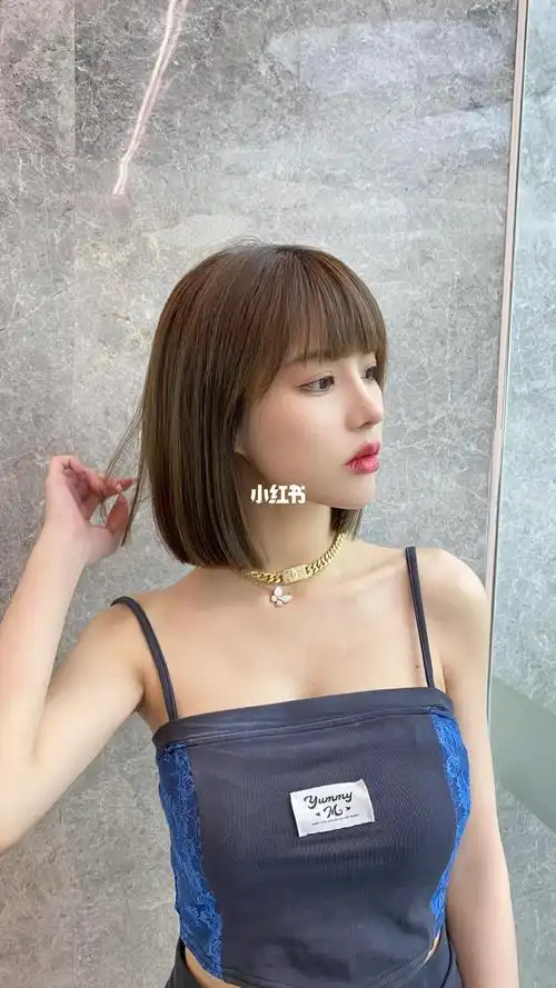 发量少的女生可以尝试减龄超a短发可甜可盐