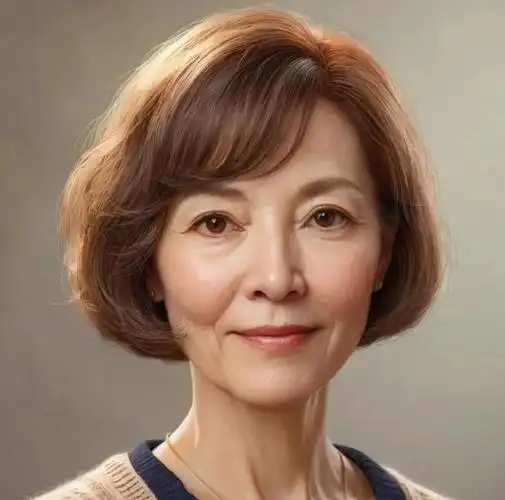 中年女性发型怎么选,侧分波波头很不错,知性时尚显气质|脸型|短发