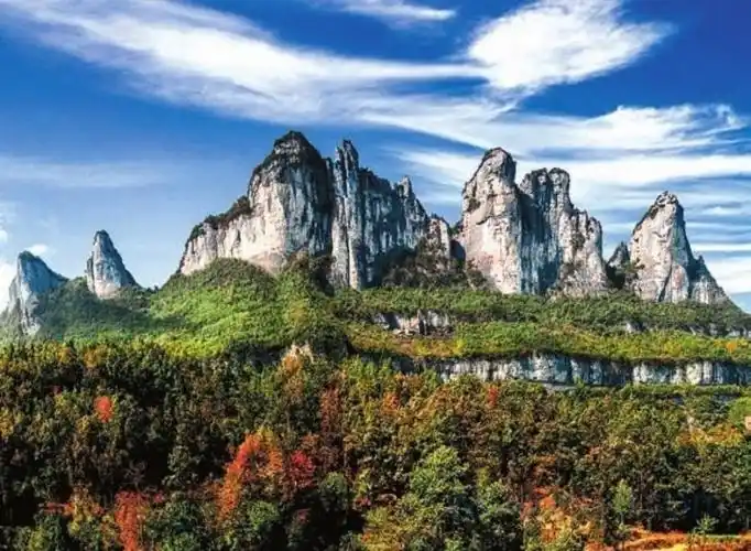 神秘的长白山十六峰