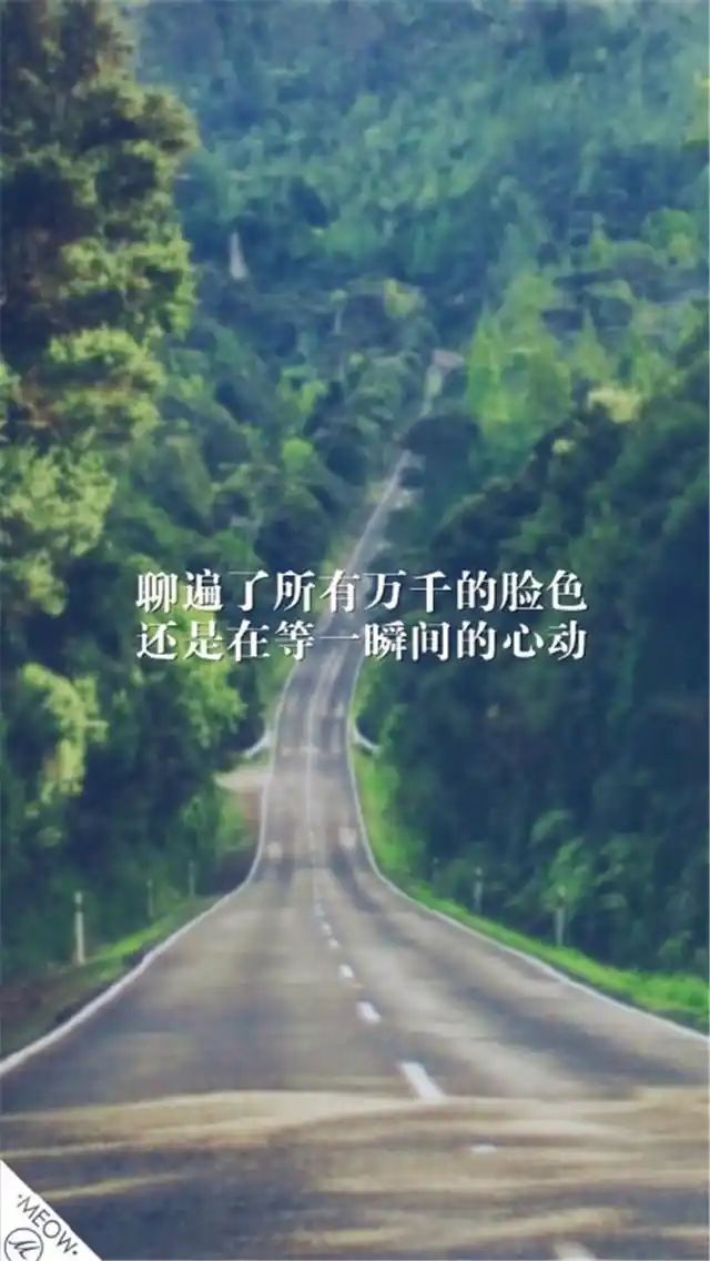 风景带字个性伤感高清手机壁纸下载