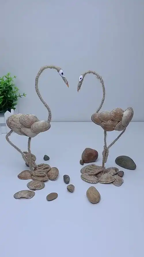 手工制作吃完的贝壳你还舍得扔掉吗赶紧跟孩子做起来吧