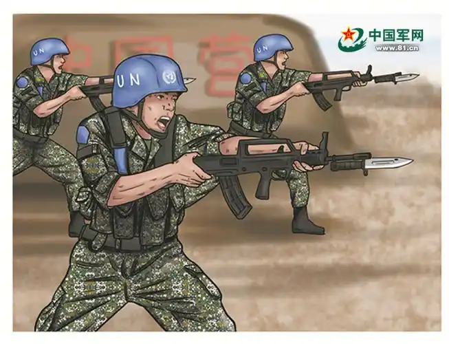 漫画|峥嵘岁月30年:中国蓝盔 和平使命