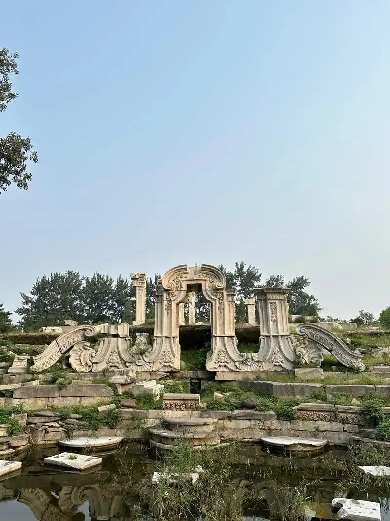 今日免费参观圆明园.国防教育日,圆明园全园免票,包括遗址公园 - 抖音