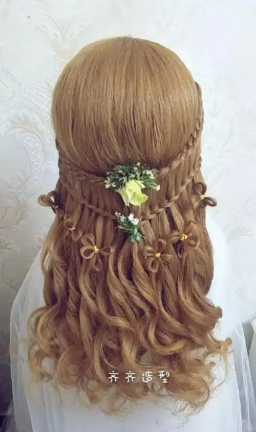 15款韩系新娘编发造型
