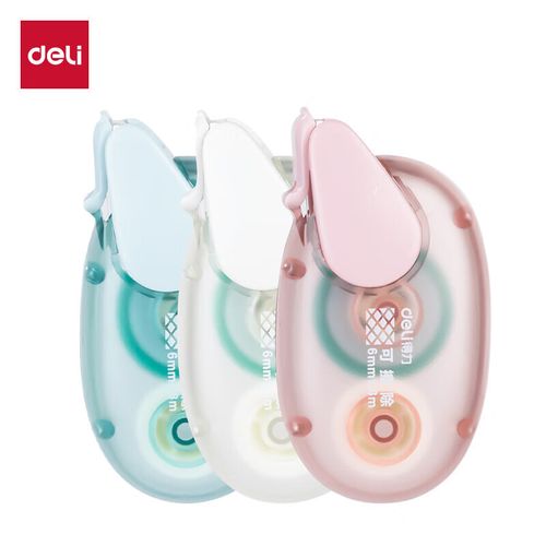 黏粘点状双面胶 学生创意手工手账双面胶带 新型固体胶 【3支】彩色