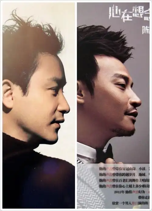 为什么张国荣和陈志朋长得很像?