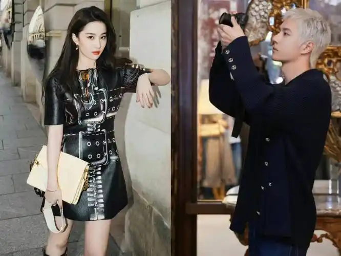 原创巴黎时装周钟楚曦红裙妖艳戚薇粉系少女刘亦菲王一博压轴登场