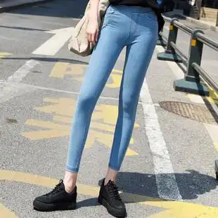 超薄牛仔裤女夏