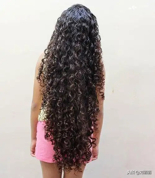 2018长发就烫"螺丝烫"