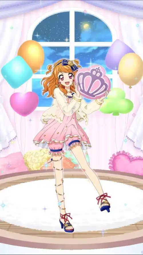 偶像活动手游图全身图