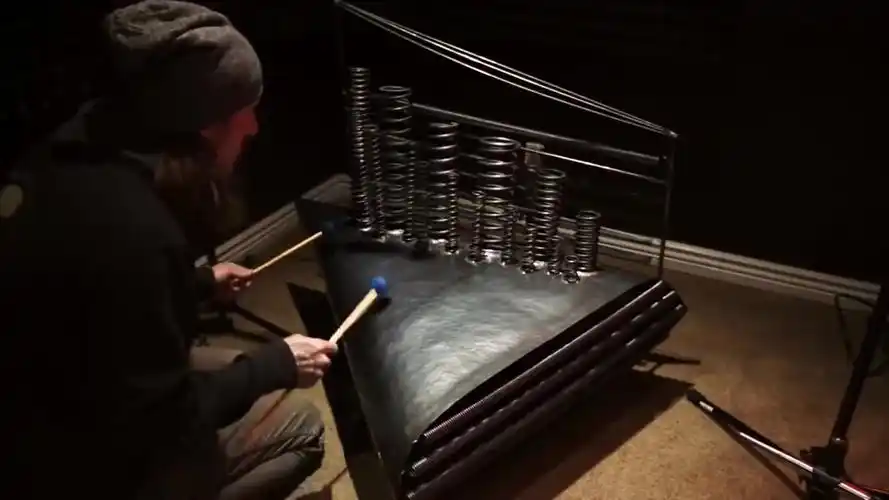 恐怖音效 marvin (角筒钢鼓)演奏恐惧乐器制造 by morfbeats【生肉】