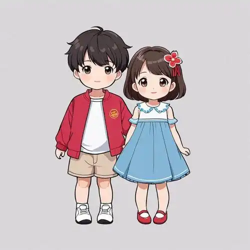 儿童头像|兄妹成长记忆