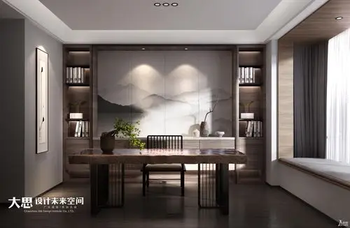 大思设计未来空间 |熙泰星级品味新中式