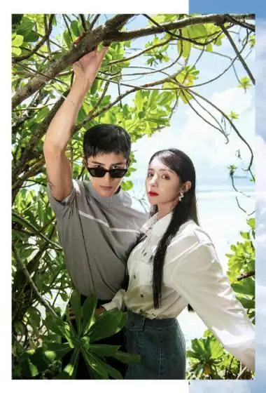 姜潮麦迪娜浪漫合体写真图片1518