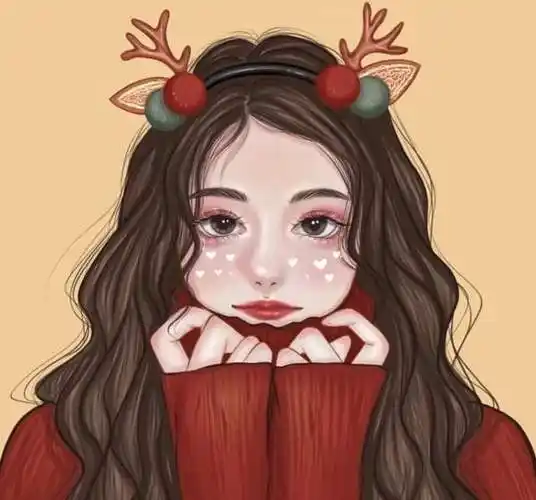 2021圣诞头像高清版