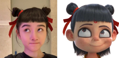 宋祖儿再次扮演哪吒,气质可爱表情搞怪,网友:小哪吒长大啦