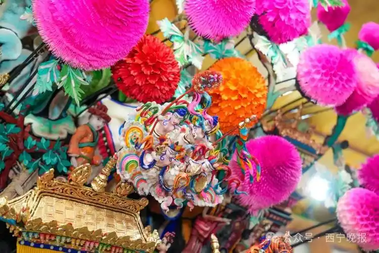 快看,今年的塔尔寺酥油花～_澎湃号·政务_澎湃新闻-the paper