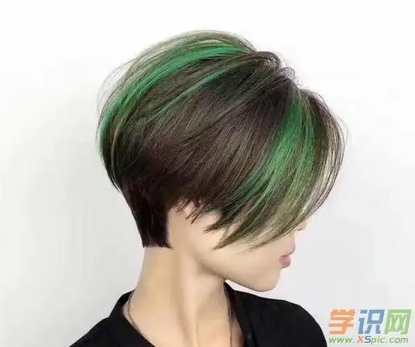 学识网 健康养生 女性美容 全身护理 头发护理 发型图片    短发这么