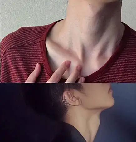 建议女生谨慎观看喉结杀威力太强看完想跳进哥哥的鱼塘