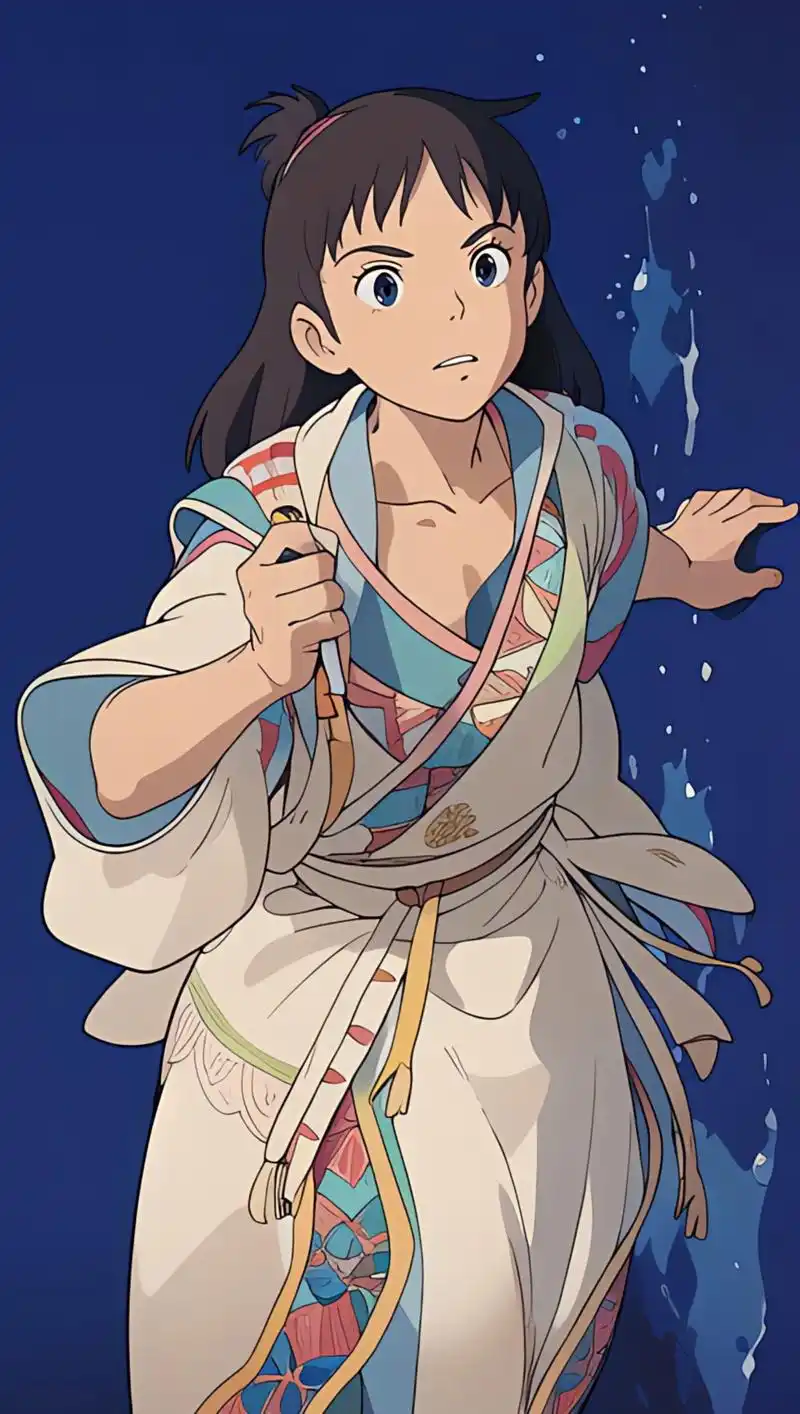 ai创作:宫崎骏风格的电影《封神第一部》角色插画欣赏