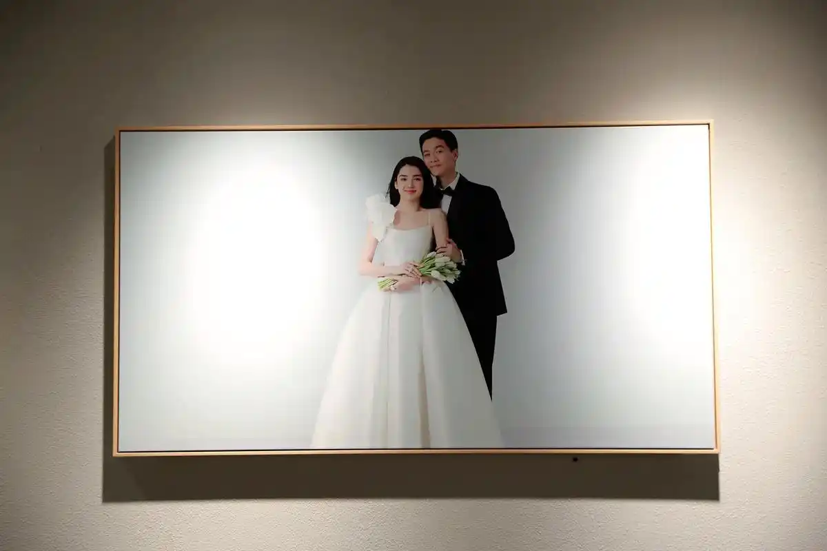 超大气的婚纱照相框仪式感与高 - 抖音