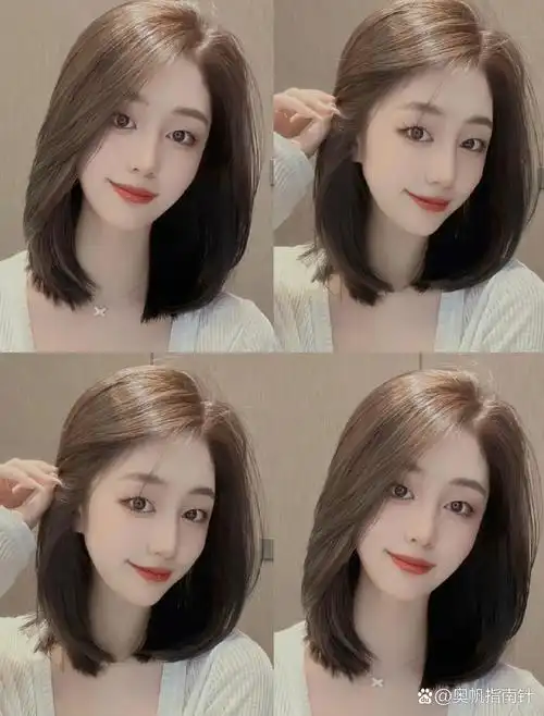 适合长脸圆脸的发型女生 超减龄气质发型