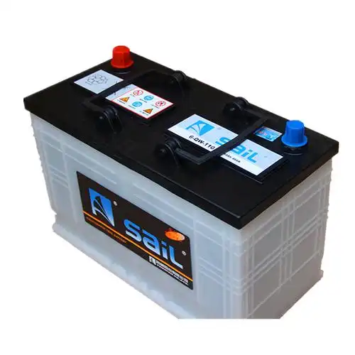 风帆水电瓶12v100a105a110a165a90a叉车卡车铲车挖机升降机蓄电池