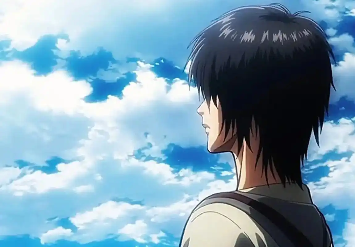 海的那个是什么#艾伦 #巨人 #治愈  海的那边是你所期望 - 抖音