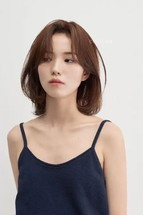 中分发型的柔美