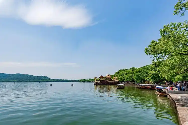 杭州西湖自然风光_高清图片_全景视觉