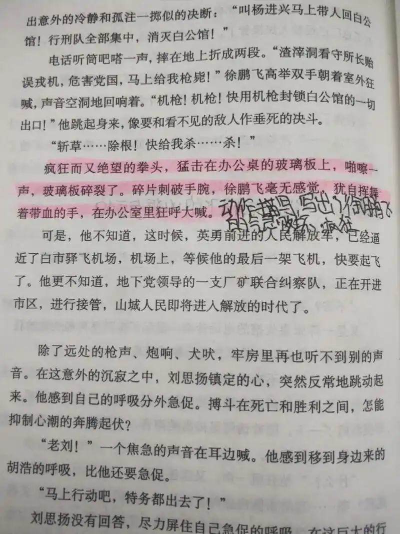 红岩第三十章批注②