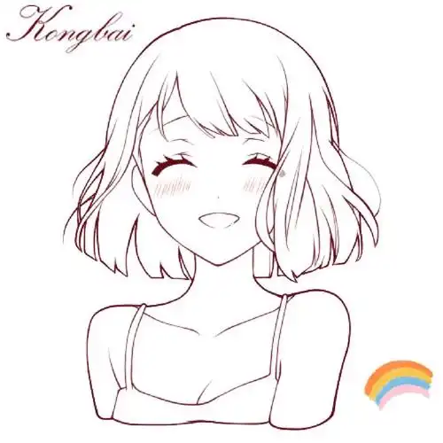 零基础学画线稿临摹day17画画打卡