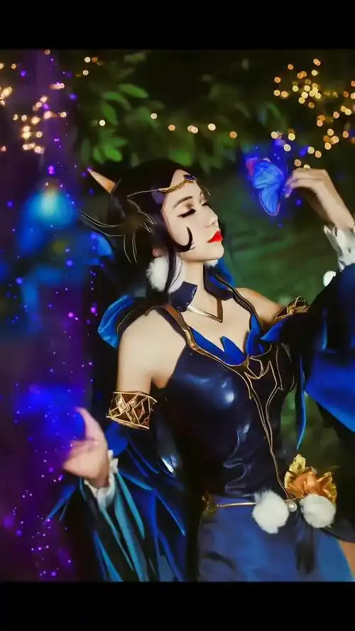 王者荣耀貂蝉仲夏夜之梦真人