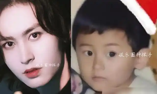 这个长相清秀的小男孩便是张哲瀚小时候,你是否能从中看到他如今的