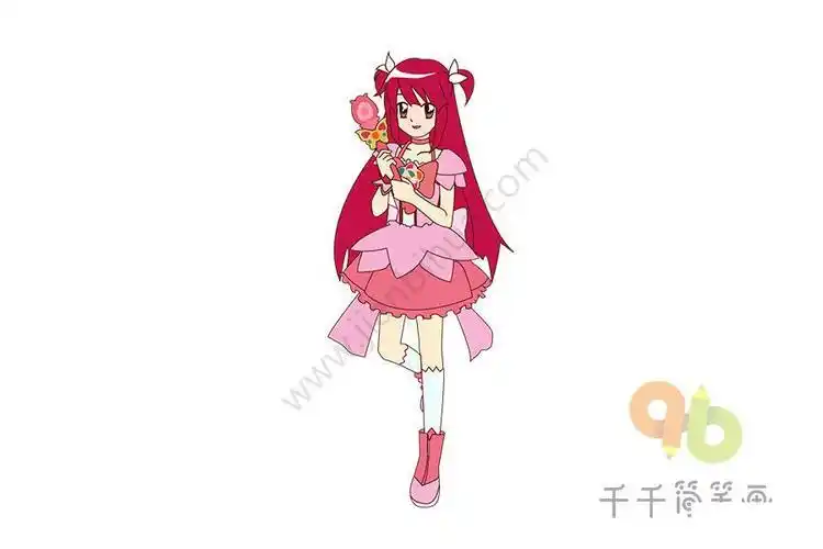 balabala小魔仙简笔画