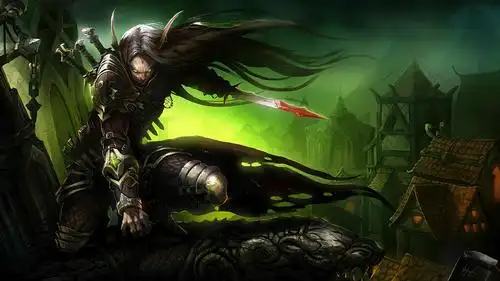 暴雪魔兽官方画廊近期更新画作:军团再临主题-新浪魔兽世界专区