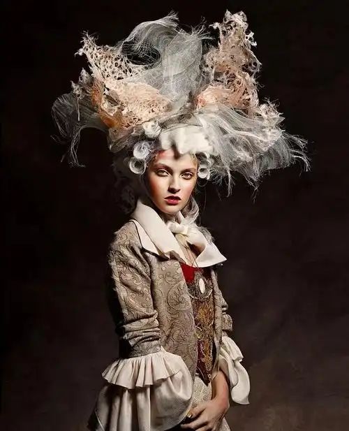 复古宫廷风盘发