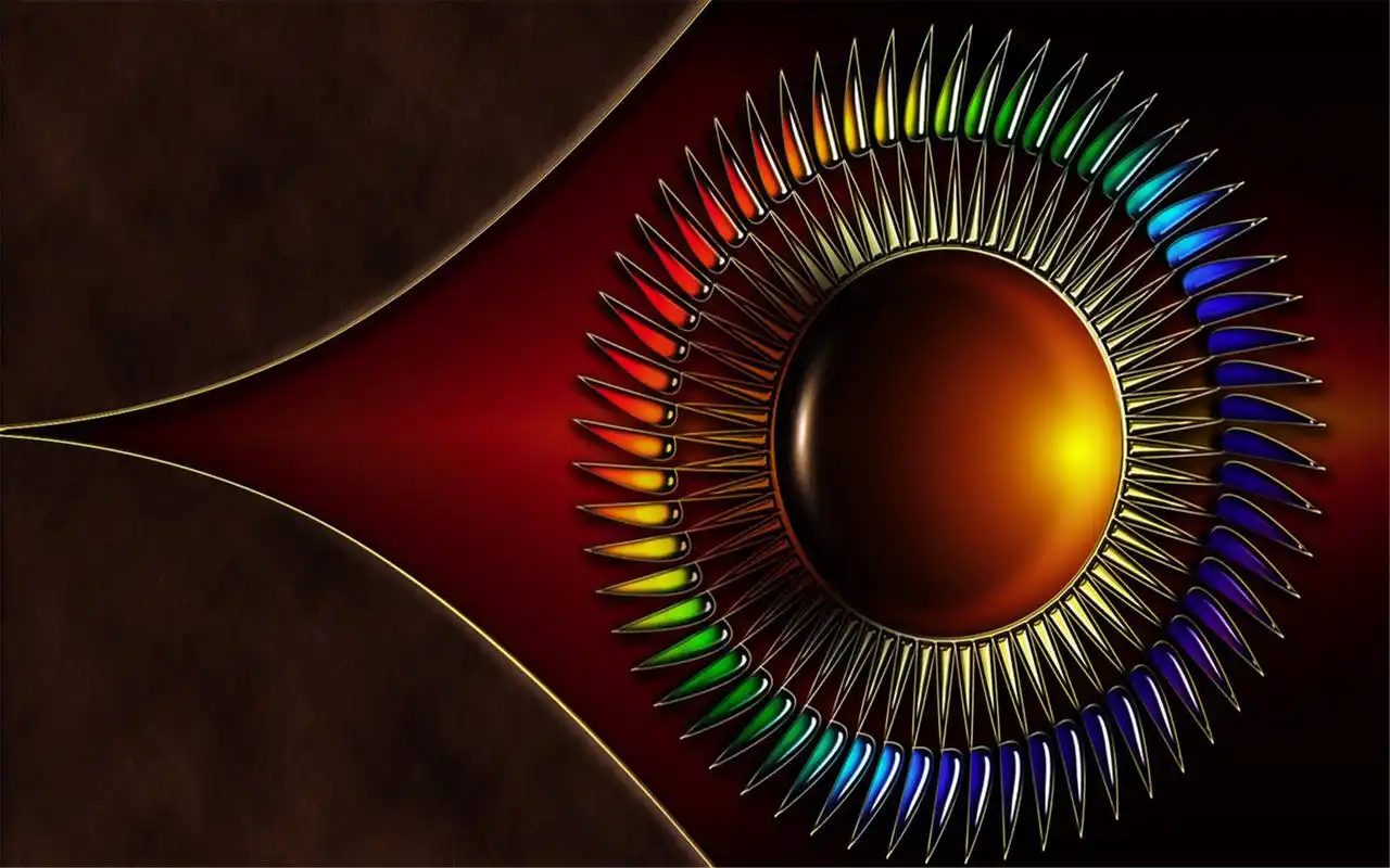 > 简约设计彩色背景图片桌面壁纸(1920x1080)