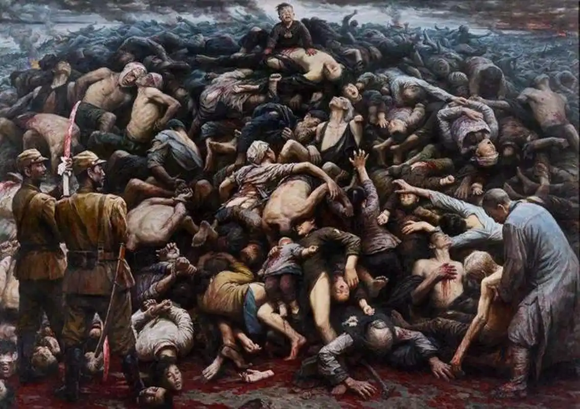 1937年,日本第6师团率先进攻南京,该师团杀害的中国