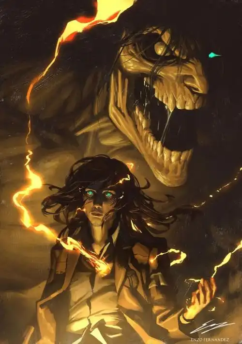 这位画师笔下的进击的巨人中的艾伦我可太喜欢了超级帅啊有没有