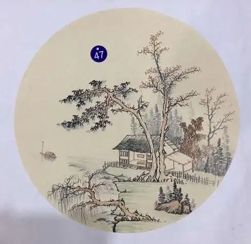 初学简易山水画图片 初学简易山水画图片铅笔