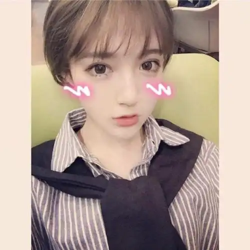 夏季女生空气刘海发型图片 绝对够小清新