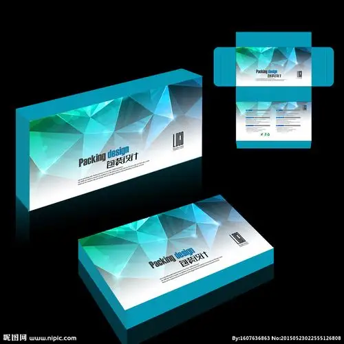 艺术方块创意包装盒设计设计图__包装设计_广告设计_设计图库_昵图网