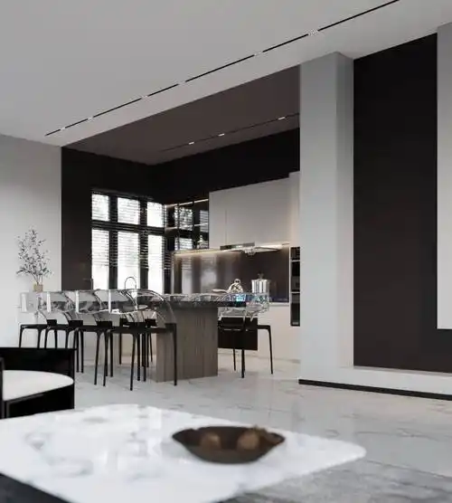 碧桂园500平现代简约风格别墅装修效果图